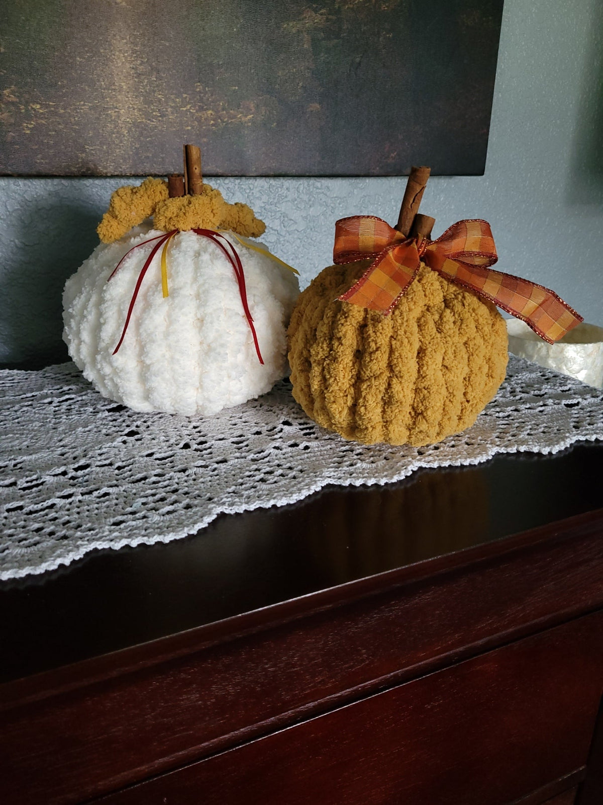 Cozy Pumpkin Patch — Handmade Plush Pumpkins