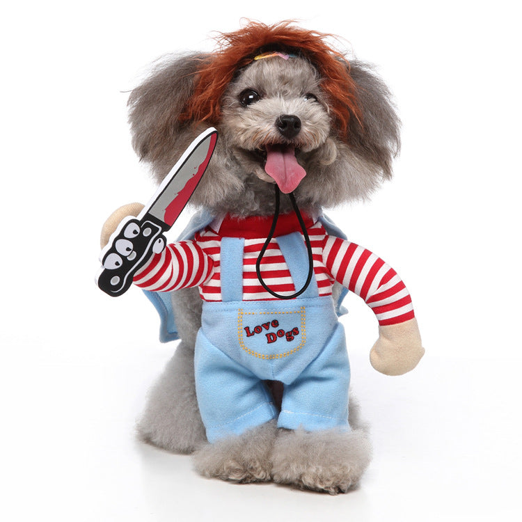 Dog Halloween Costume Collection — Cute & Funny Pet Outfits (Raccoon, Rabbit, Panda, Pirate, Cowboy & More)