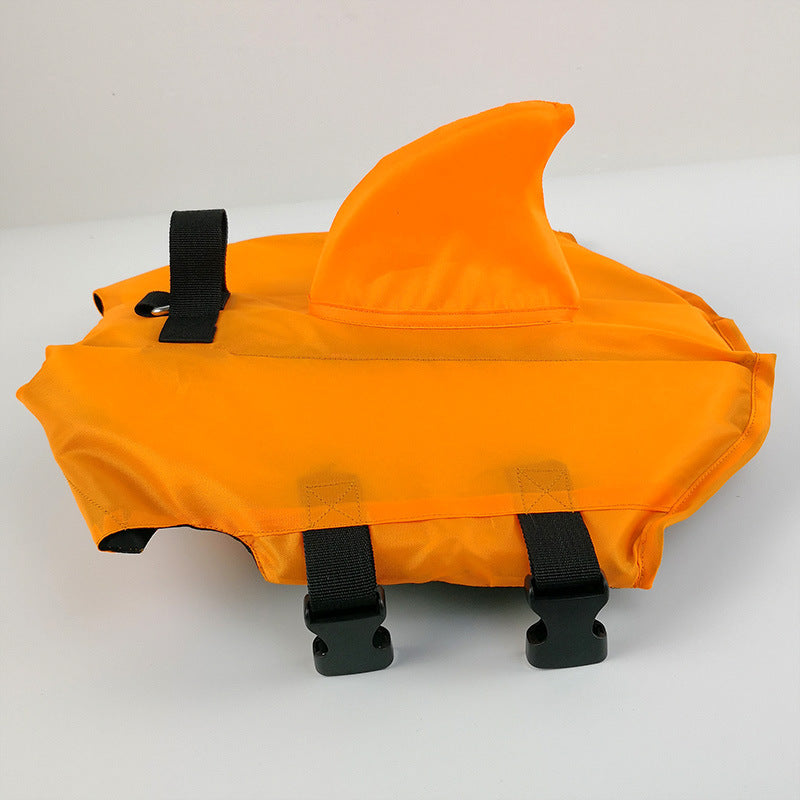 Shark Fin Pet Life Jacket — Summer Safety Vest for Dogs (XS–XXL)