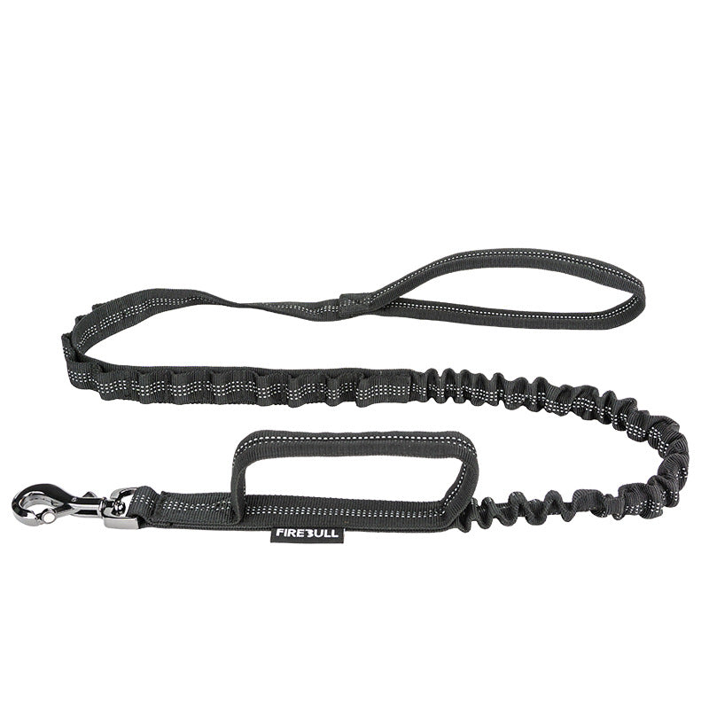 Tactical Dog Collar & Leash Set — Heavy‑Duty Adjustable Training Gear (S–L)