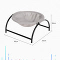 Breathable Elevated Pet Camping Bed — Portable Hammock for Cats & Small Dogs