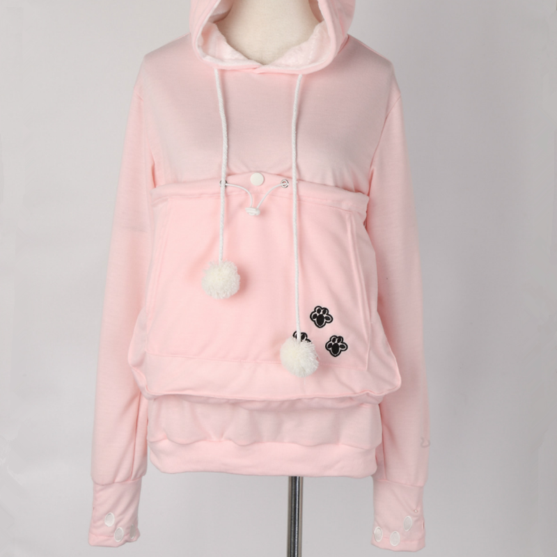 Cat Lovers Hoodie — Cozy Kangaroo Pouch Sweatshirt