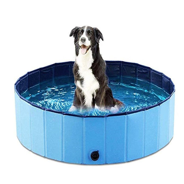 Foldable Dog Swimming Pool – Portable, Non‑Slip, Heavy‑Duty