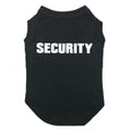 “Security” Dog T‑Shirt — Cute Printed Pet Shirt for Small & Medium Dogs (Multiple Colors)