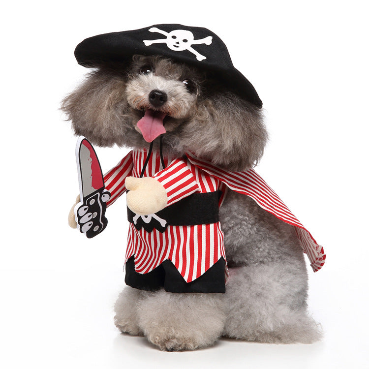 Dog Halloween Costume Collection — Cute & Funny Pet Outfits (Raccoon, Rabbit, Panda, Pirate, Cowboy & More)