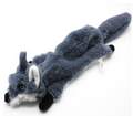 Plush Wolf Squeaky Dog Toy — Soft Stuffed Chew Toy for Puppies & Small Dogs