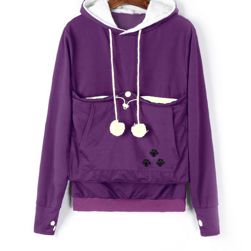 Cat Lovers Hoodie — Cozy Kangaroo Pouch Sweatshirt