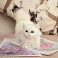 Mini Simulation Plush Cat – Charming Gift for Cat Lovers & Home Decor