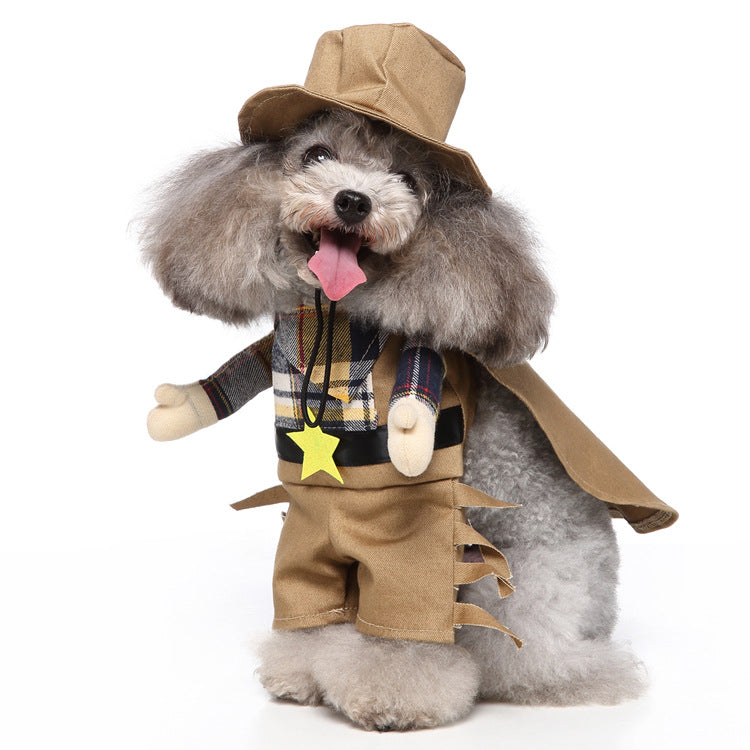 Dog Halloween Costume Collection — Cute & Funny Pet Outfits (Raccoon, Rabbit, Panda, Pirate, Cowboy & More)