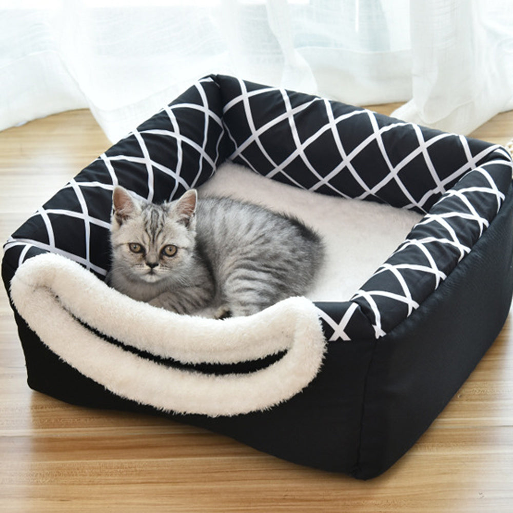 Space Capsule Pet Bed – Cozy Villa for Dogs & Cats