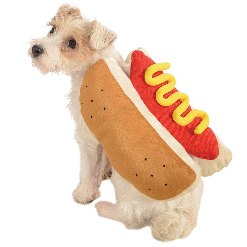 “Hot Dog” Pet Halloween Costume — Funny Dog Outfit (S–XXL)