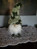 Pipson — Green Woodland Gnome (Handmade Plush)