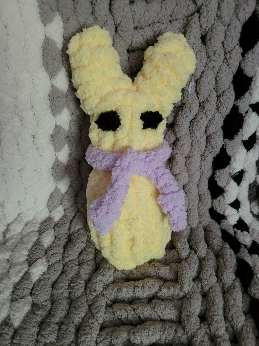 Yellow & Lilac Peep Bunny