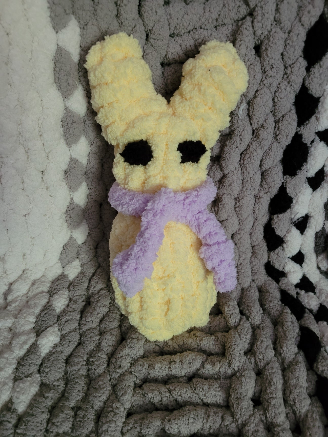 Yellow & Lilac Peep Bunny