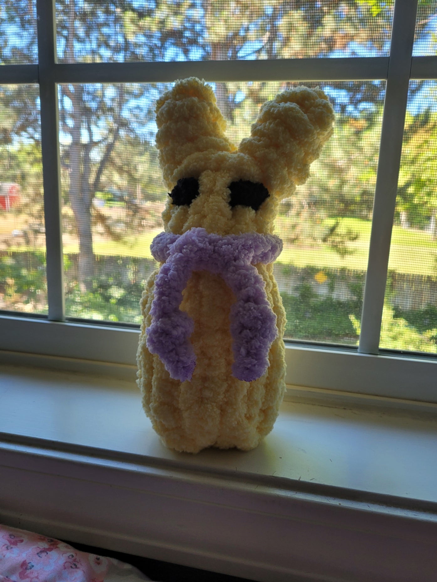 Yellow & Lilac Peep Bunny