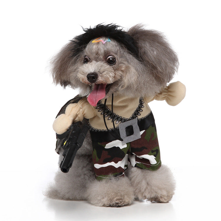Dog Halloween Costume Collection — Cute & Funny Pet Outfits (Raccoon, Rabbit, Panda, Pirate, Cowboy & More)