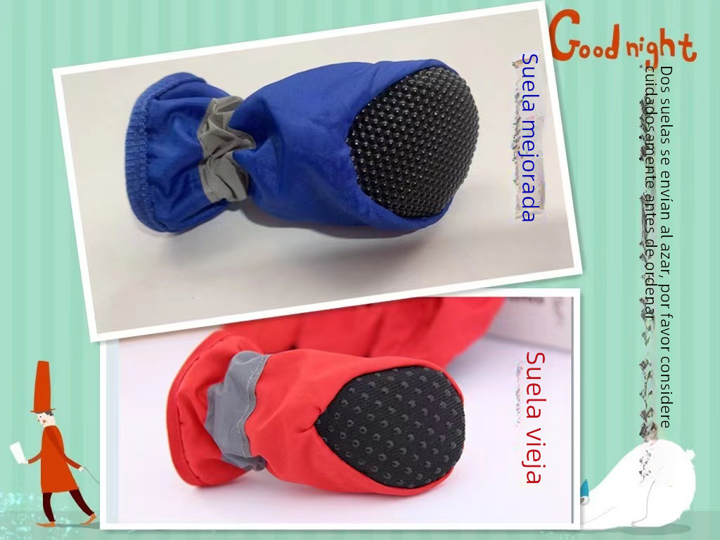 Non‑Slip Waterproof Dog Booties – All‑Weather Paw Protection