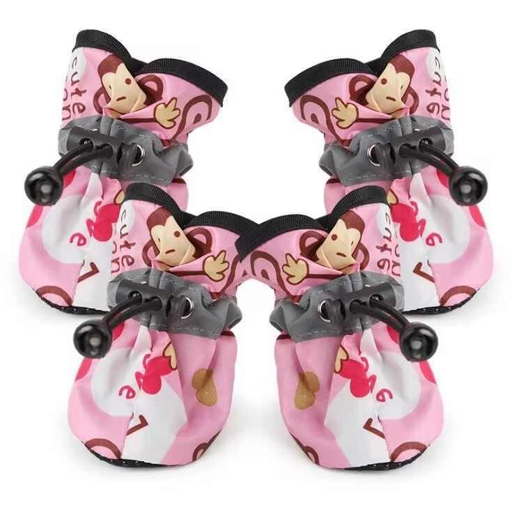 Non‑Slip Waterproof Dog Booties – All‑Weather Paw Protection