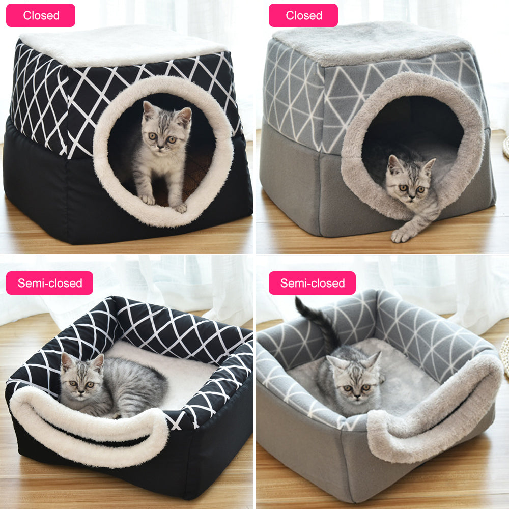 Space Capsule Pet Bed – Cozy Villa for Dogs & Cats