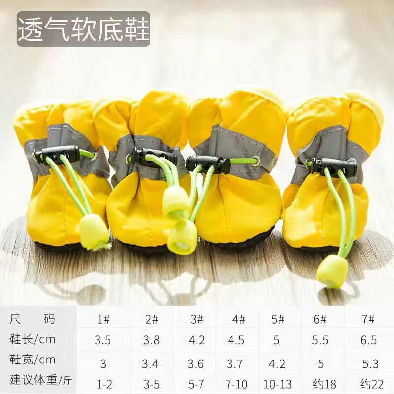 Non‑Slip Waterproof Dog Booties – All‑Weather Paw Protection